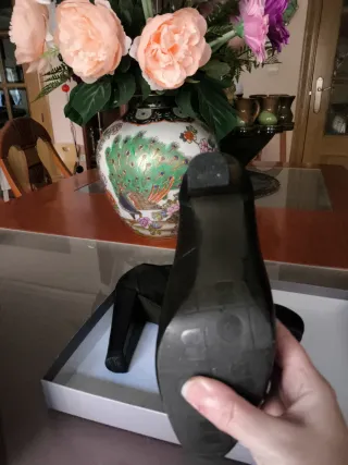 Zapatos abotinados negros  piel(Rebeca Sanver)