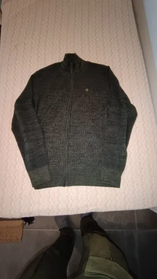 Chaqueta G-Star RAW cremallera verde