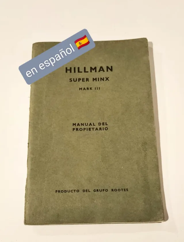Hillman Super Minx Mk3