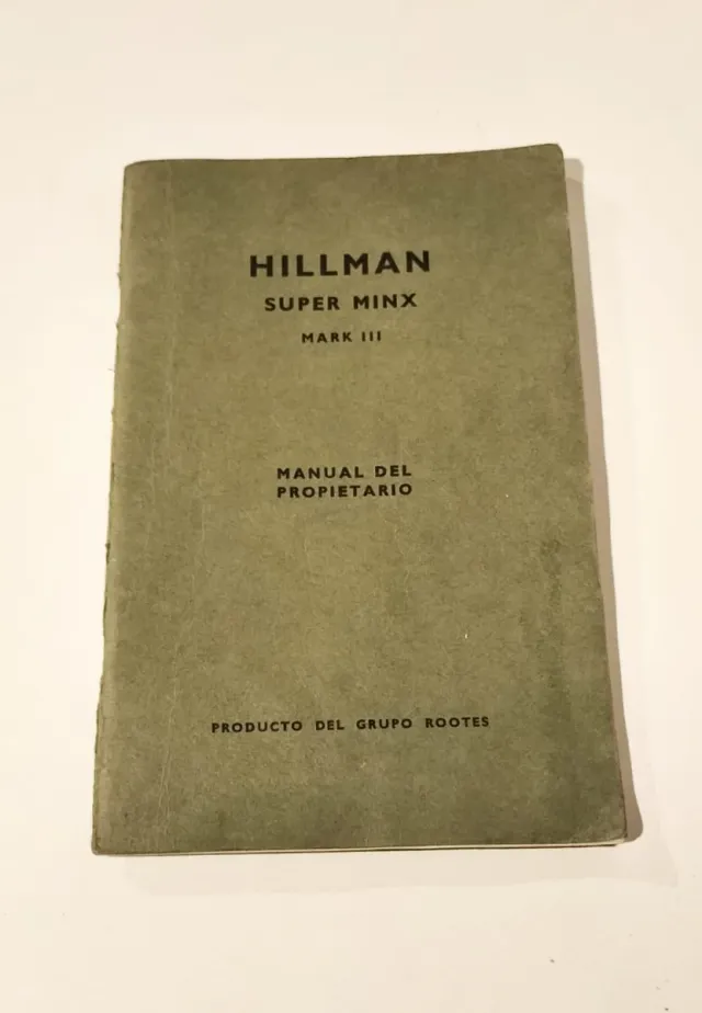 Hillman Super Minx Mk3