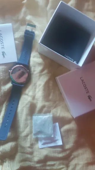 Reloj Lacoste Azul y Blanco