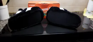 Pantofole Panda Bianche e Nere