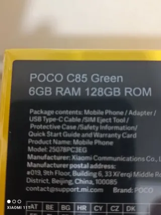 Xiaomi Poco C85