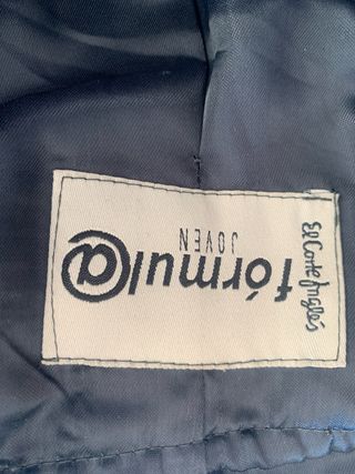 Chaqueta 60%lana Formula Joven gris