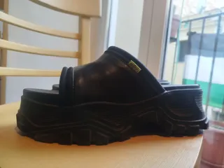 Sandalias Buffalo plataforma negras