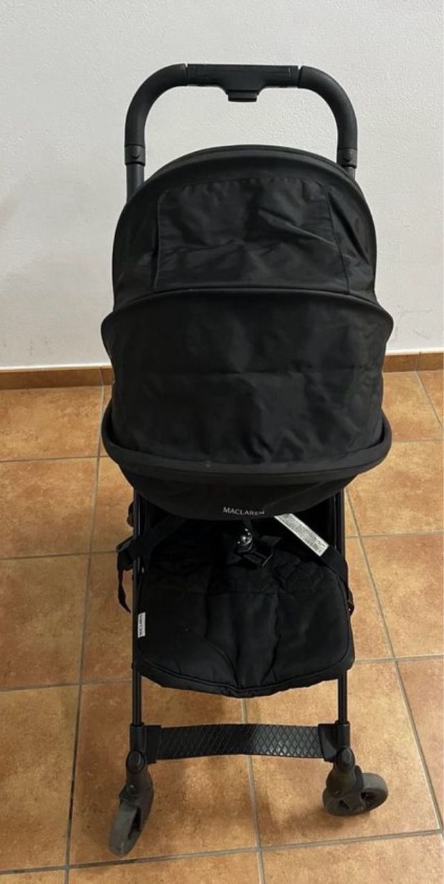 Carro de paseo McLaren negro