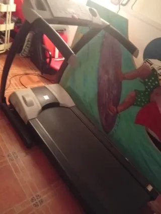 Cinta de correr Domyos TC-450 Grande y ancha.