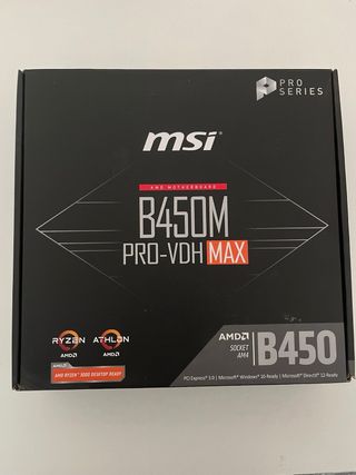 Placa Base MSI B450M PRO-VDH MAX