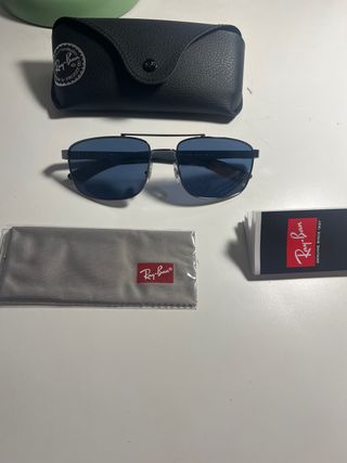 Gafas Ray-Ban Pulido Gunmetal Azul