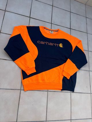 Sudadera Carhartt Naranja y Negra