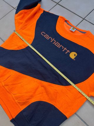 Sudadera Carhartt Naranja y Negra