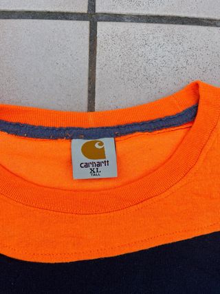Sudadera Carhartt Naranja y Negra