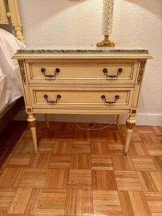 Dormitorio completo años 70