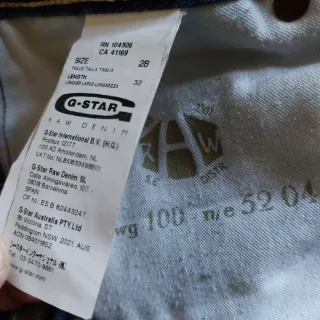 Jeans G-Star Raw Mujer (Talla 28)