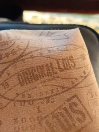 Bandolera LOIS Piel Natural Hombre Negra