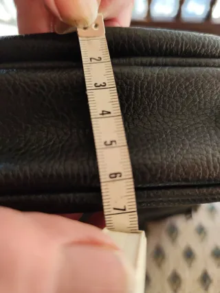 Bandolera LOIS Piel Natural Hombre Negra