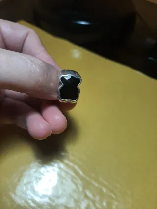 Anillo Tous Plata 925 Talla 14 Mujer