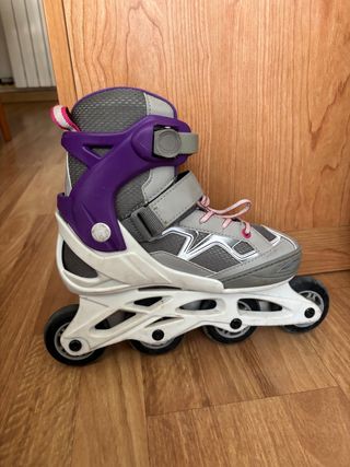 Patines en línea Oxelo con protecciones
