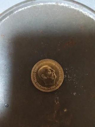 Moneda 1 Peseta 1966 Francisco Franco