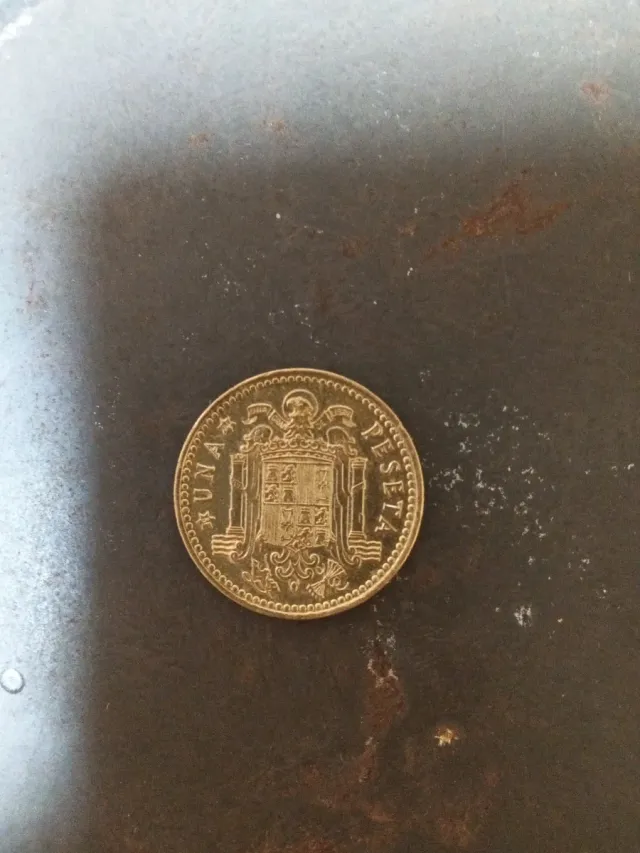 Moneda 1 Peseta 1966 Francisco Franco