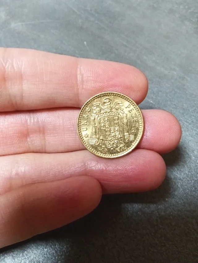 Moneda 1 Peseta 1966 Francisco Franco