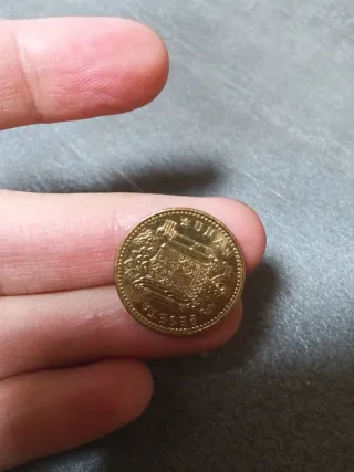 Moneda 1 Peseta 1966 Francisco Franco