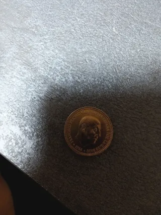 Moneda 1 Peseta 1966 Francisco Franco