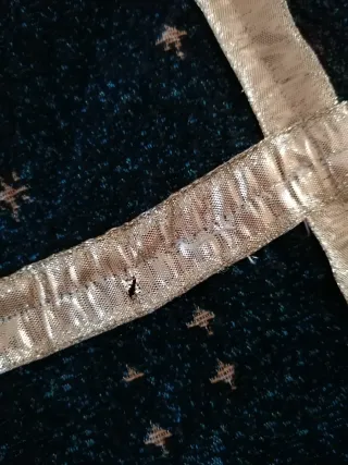 Tovaglia Natale Babbo Natale Renne dorata