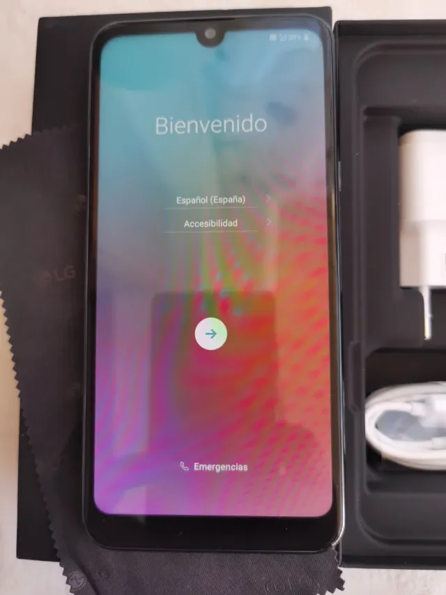 LG Q60 de 64GB y 4 cámaras