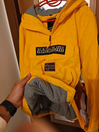 Chaqueta Napapijri Rainforest Amarilla