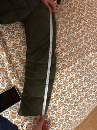 Abrigo plumífero Tommy Hilfiger verde oliva