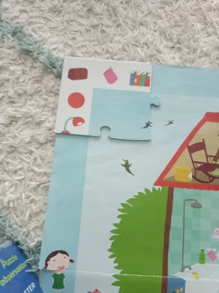 Puzzle Djeco Observación 35 piezas + Poster