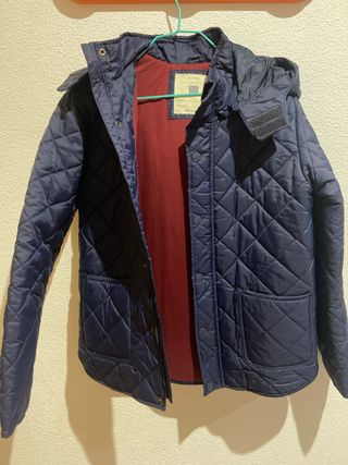 Anorak niño talla 13/14 azul
