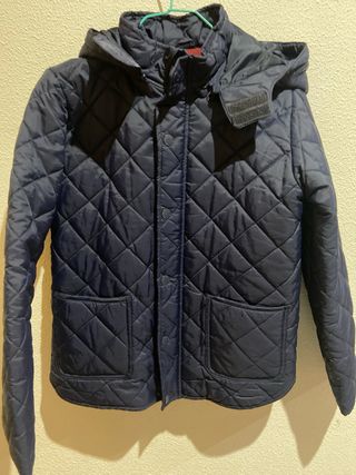 Anorak niño talla 13/14 azul
