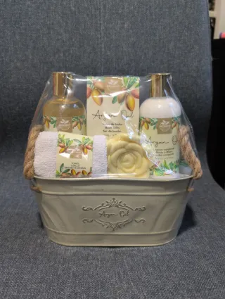 Cesta regalo Becasan Argan Oil