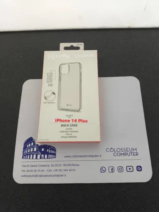 Cover Celly Gelskin iPhone 14 Plus Trasparente