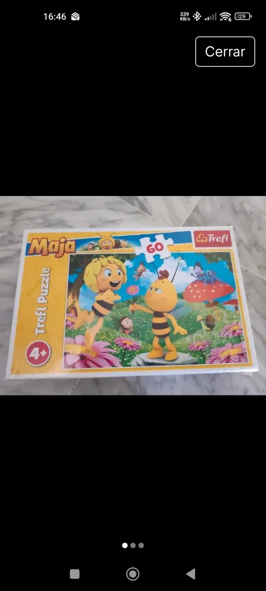 Lote de quebra-cabeças e jogos