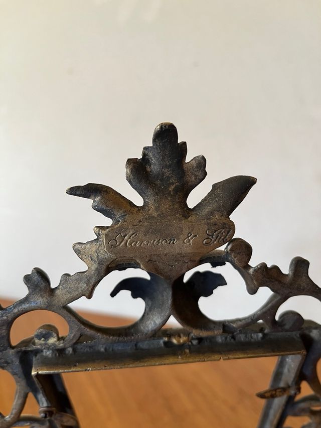 Marco in bronzo massiccio di HARRISON & GIL