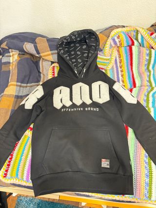 Sudadera Randa Negra Hombre