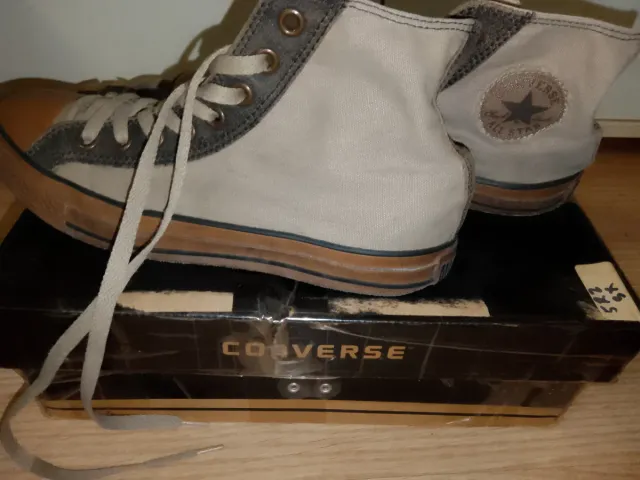 Converse Beige/Marrón Talla 40