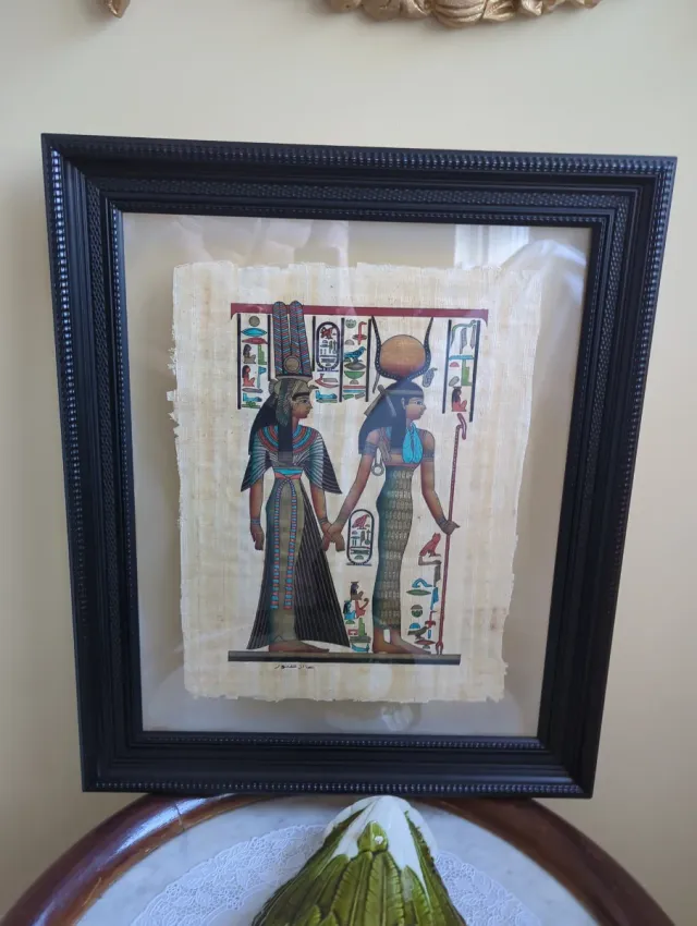 Papiro Egipcio Marco Negro