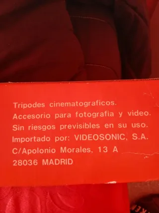 Trípode para cámara