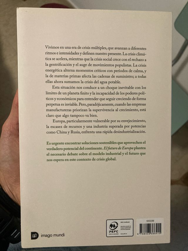 El futuro de Europa: Cómo decrecer para una rei...