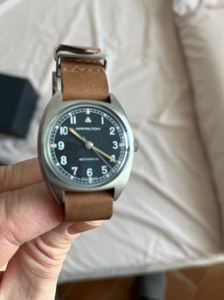 reloj Hamilton Militar Marrón