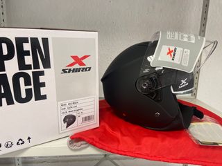 Casco Moto Jet Ibiza Negro Mate NUEVO