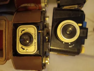 9 Fotocamere Vintage Fex Gevaphot Kodak Juni