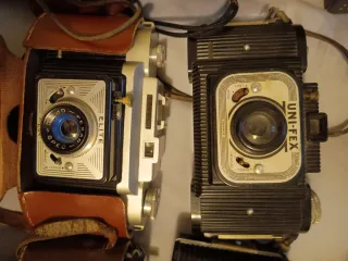 9 Fotocamere Vintage Fex Gevaphot Kodak Juni