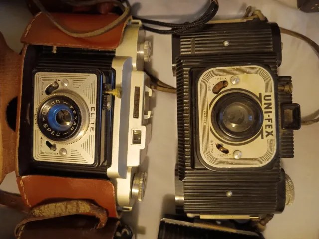 9 Fotocamere Vintage Fex Gevaphot Kodak Juni