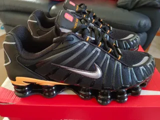 Nike Shox TL Negro Naranja Hombre