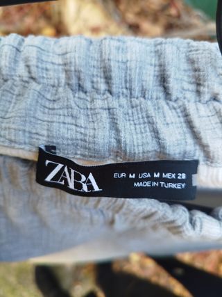 Pantalón Zara Gris